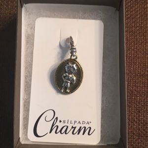 Silpada “All Star Boy” Charm
